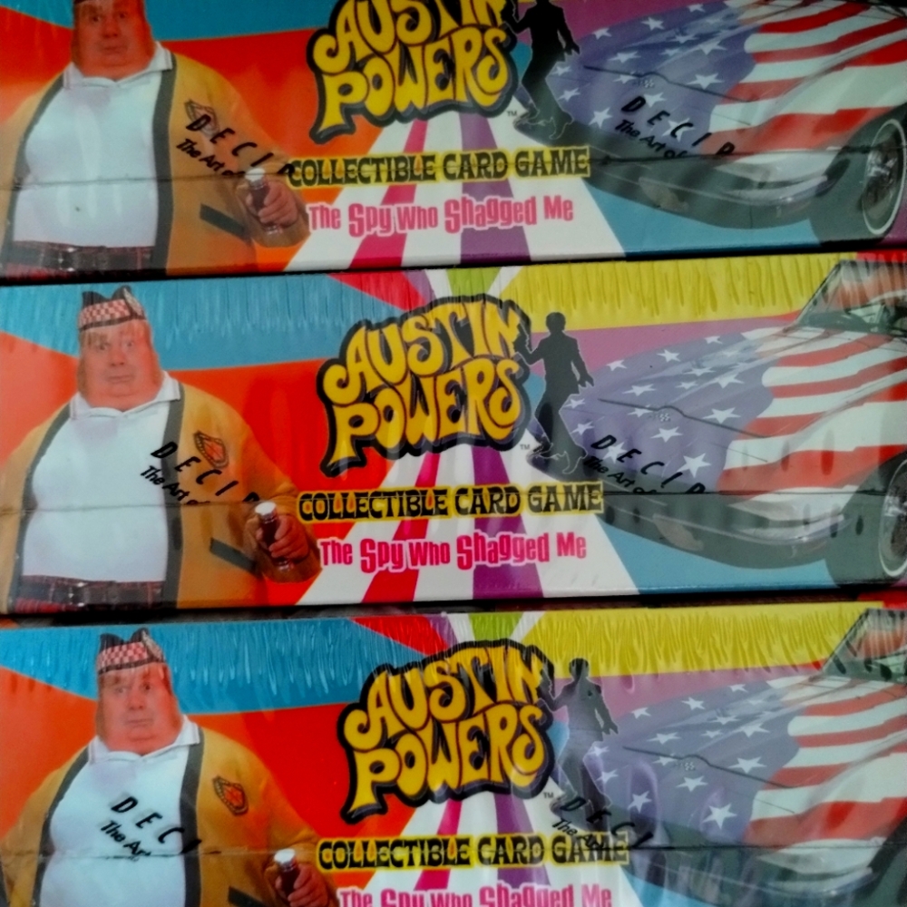 Austin Powers The Spy Who Shagged Me Collectible Card Game (NWT) Sealed